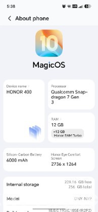 Honor 400